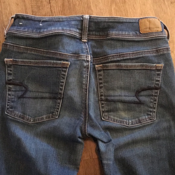 AmericanEagleOutfitters Super Stretch Kick Boot Jeans - Picture 6 of 9